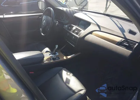 2013 BMW X3 xDrive28I from USA, damaged, VIN 5UXWX9C50D0A19849